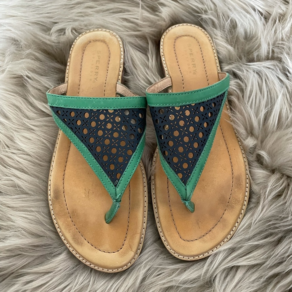 Sperry leather sandals
